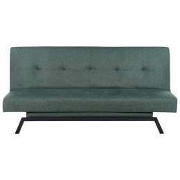 Sofa rozkładana zielona LEEDS