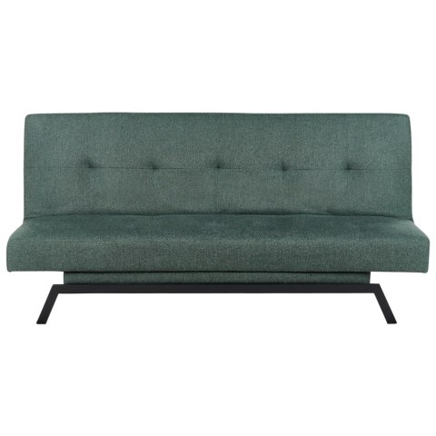 Sofa rozkładana zielona LEEDS