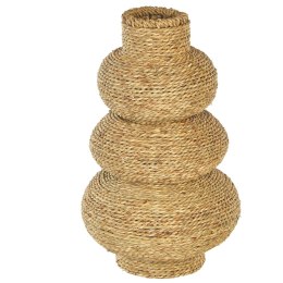 Trawa morska Wazon dekoracyjny 41 cm Beżowy MARANG Lumarko!