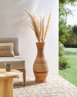 Rattan Wazon dekoracyjny 70 cm Naturalny TRINISA