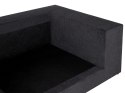 Sofa 3-osobowa czarna GLORVIKA Lumarko!