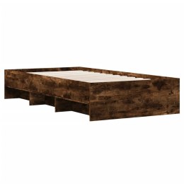 Rama łóżka, przydymiony dąb, 100x200cm, materiał drewnopochodny Lumarko!