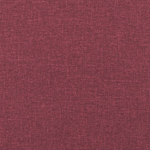 3-częściowy komplet wypoczynkowy, obity tkaniną, winna czerwień Lumarko!