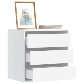VidaXL Komoda, biała, 60x41x58 cm, materiał drewnopochodny