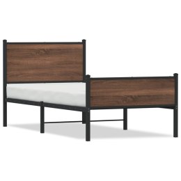 Metalowa rRama łóżka z wezgłowiem i zanóżkiem 75x190 cm Lumarko!