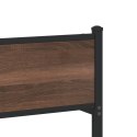 Metalowa rama łóżka z wezgłowiem i zanóżkiem 120x190 cm Lumarko!