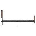 Metalowa rama łóżka z wezgłowiem i zanóżkiem 90x190 cm Lumarko!