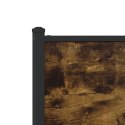Rama łóżka z wezgłowiem, przydymiony dąb, 80x200 cm Lumarko!