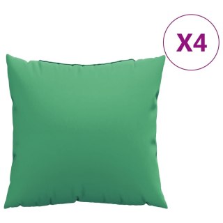 Poduszki na sofę, 4 szt., zielone, 60x60 cm, tkanina Lumarko!