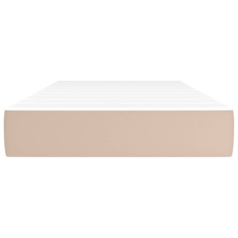 Materac kieszeniowy dla dzieci, cappuccino, 80x160 cm, ekoskóra Lumarko!