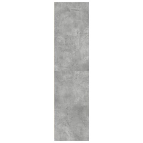 Szafa, kolor betonowy szary, 100x50x200 cm, płyta wiórowa Lumarko!