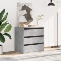 Komoda, szarość betonu, 60x41x58 cm, materiał drewnopochodny Lumarko!
