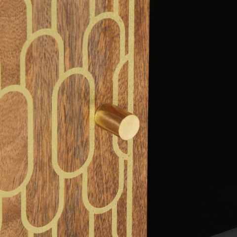 Stolik kawowy, 100x54x40 cm, lite drewno mango Lumarko!