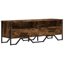 Szafka pod TV, przydymiony dąb, 122x34x41 cm Lumarko!