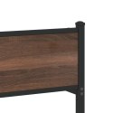 Metalowa rama łóżka z wezgłowiem i zanóżkiem 90x190 cm Lumarko!