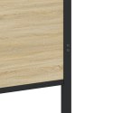 Rama łóżka z wezgłowiem i zanóżkiem, dąb sonoma 107x203 cm Lumarko!