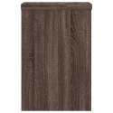 Podstawki pod doniczki, 2 szt., brązowy dąb, 20x20x30 cm Lumarko!