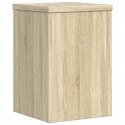 Podstawki pod doniczki, 2 szt, dąb sonoma, 25x25x35 cm Lumarko!