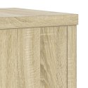 Podstawki pod doniczki, 2 szt, dąb sonoma, 25x25x35 cm Lumarko!