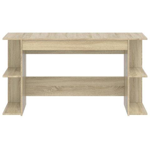 Biurko, dąb sonoma, 140x50x75 cm, materiał drewnopochodny Lumarko!