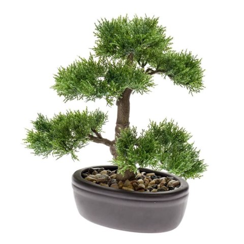 Sztuczny cedr bonsai, zielony, 32 cm, 420001 Lumarko!