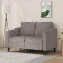 Sofa 2-osobowa, kolor taupe, 140 cm, tapicerowana tkaniną Lumarko!