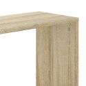 5-poziomowy regał na książki, dąb sonoma, 80,5x23,5x162,5 cm Lumarko!