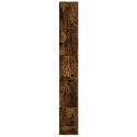 5-poziomowy regał na książki przydymiony dąb 45x23,5x162,5 cm Lumarko!