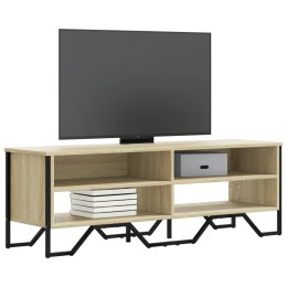 Szafka pod TV, dąb sonoma, 122x34x41 cm materiał drewnopochodny Lumarko!