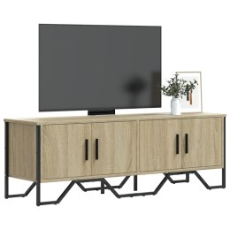 Szafka pod TV, dąb sonoma, 122x34x41 cm materiał drewnopochodny Lumarko!