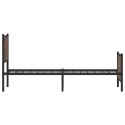 Metalowa rama łóżka z wezgłowiem i zanóżkiem 90x200 cm Lumarko!