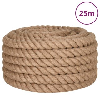 VidaXL Sznur jutowy, 25 m długości, 40 mm grubości