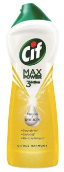 Cif Mleczko Do Czyszczenia Z Wybielaczem Max Power 3 Action Citrus Harmony 1001g..