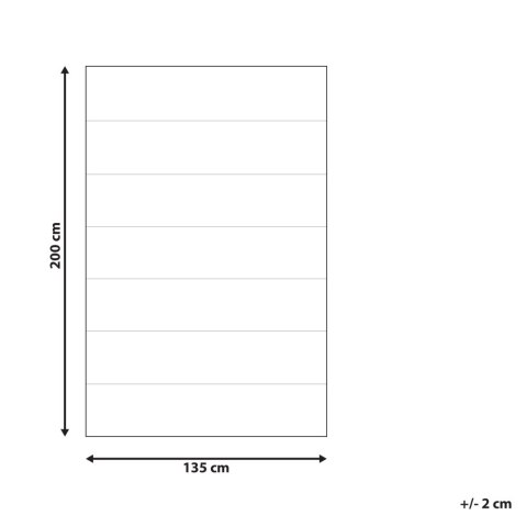 Kołdra poliestrowa bardzo ciepła 135 x 200 cm MAZONGSHAN
