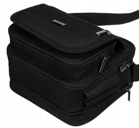 Kompaktowa listonoszka męska z poliestru - Peterson