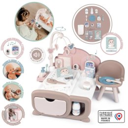 SMOBY Baby Nurse Elektroniczny Duży Kącik Opiekunki dla Lalki 19 akcesoriów Lek Lumarko!