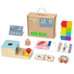 Box Pudełko XXL Montessori Edukacyjne 6w1 Sensoryczne 7-8 Mies Lumarko!