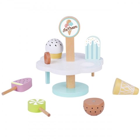 Drewniane Lody Magnetyczne na Stojaku Lumarko!