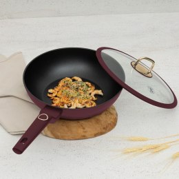 Wok Tytanowy Z Pokrywą 28cm Berlinger Haus Bh-8034 Leonardo Lumarko!