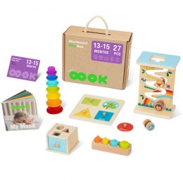 TOOKY TOY Box Pudełko XXL Montessori Edukacyjne 6w1 Sensoryczne 13-15 Mies Lek