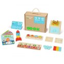 TOOKY TOY Box Pudełko XXL Montessori Edukacyjne 7w1 Sensoryczne 16-18 Mies. Lek