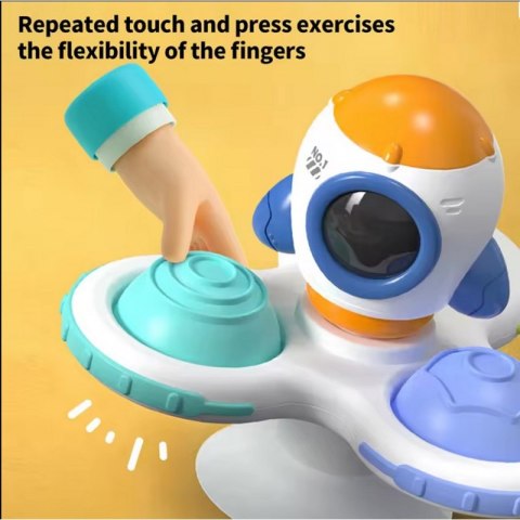 Kosmiczny Spinner Pop-it Zabawka Sensoryczna Wymienne 3 szt. Lumarko!