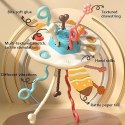 BABY Zabawka Sensoryczna Montessori Gryzak Grzechotka Wielofunkcyjny Lis Lek Lumarko!