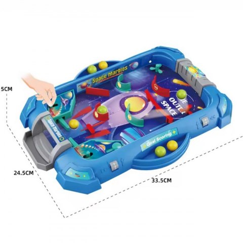 Gra Zręcznościowa Flipper " Kosmiczna Rozgrywka" 2w1 Lek Lumarko!