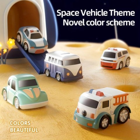 Interaktywny Tor Samochodowy "Kosmiczna Przygoda Pandy" Lek Lumarko!