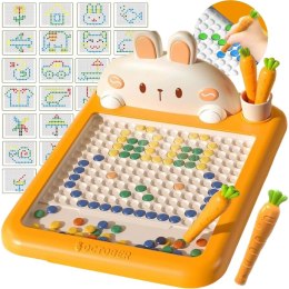 Tablica Magnetyczna Montessori MagPad Do Rysowania Królik Marchewka Lumarko!