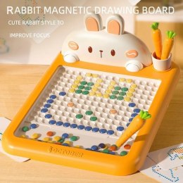 Tablica Magnetyczna Montessori MagPad Do Rysowania Królik Marchewka Lek Lumarko!