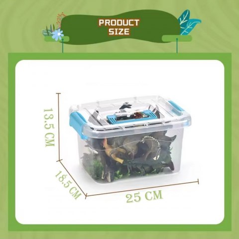 Zestaw Park Dinozaurów Figurki + Mata i Akcesoria 23 el. Lek Lumarko!