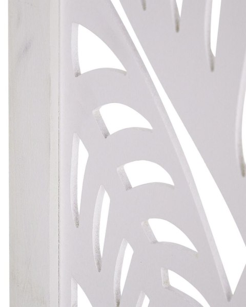 3-panelowy składany parawan pokojowy drewniany 170 x 122 cm biały MELAGO