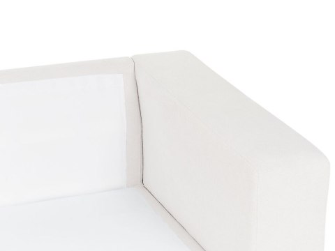 Narożnik 4-osobowy lewostronny biały LOFOTEN